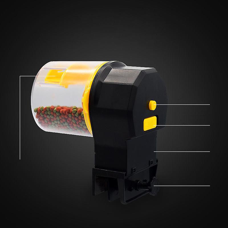Automatic Fish Feeder Timer Aquarium Auto Food Dispenser for Turtle Goldfish