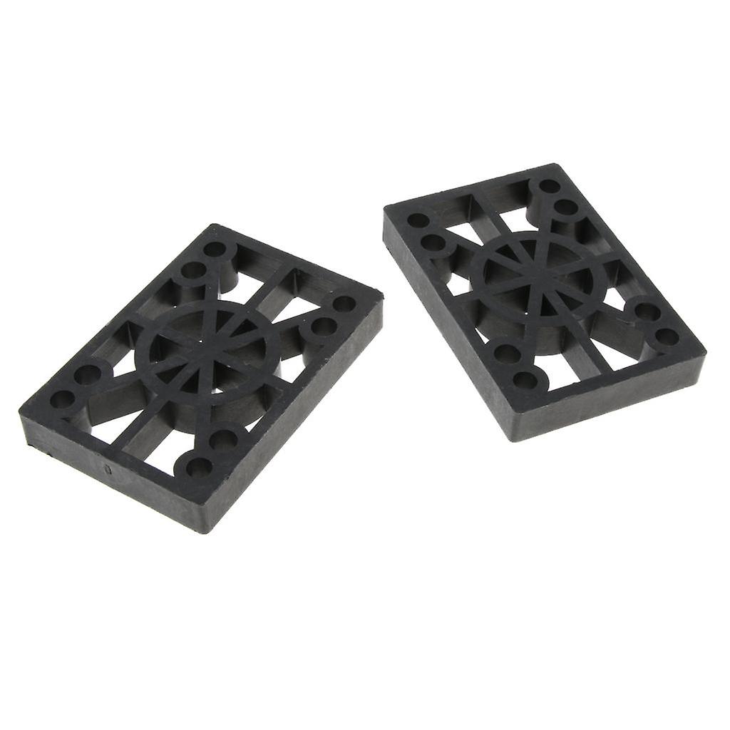 2Pcs 12mm Épaissir Skateboard Longboard Shock Pads Risers