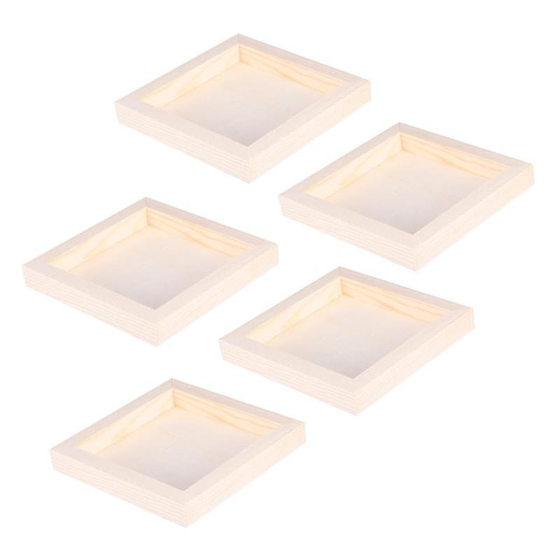 5pcs Diy Clay Picture Frame