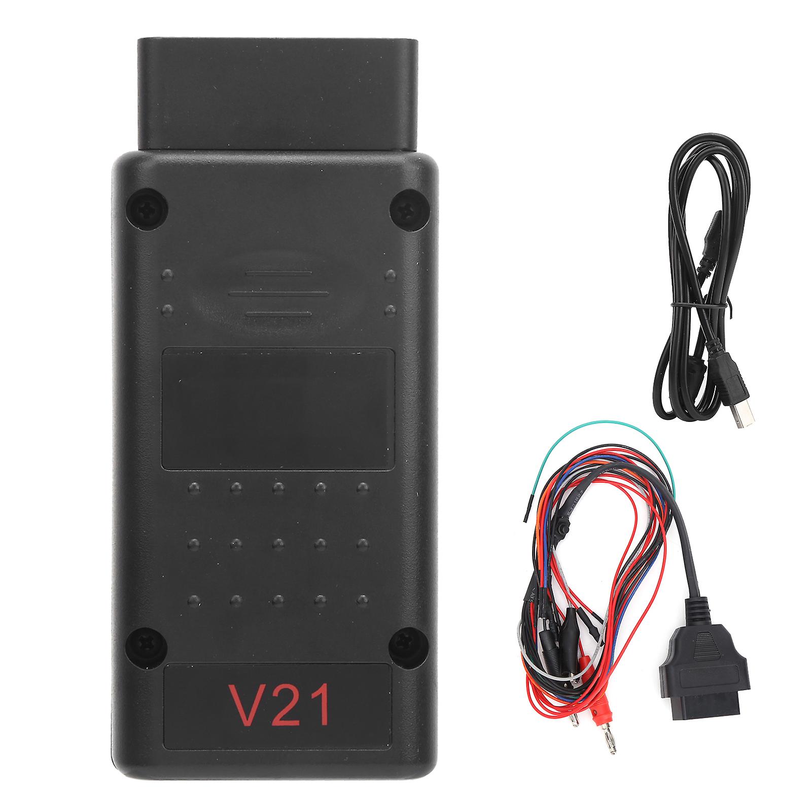 ECU chip tuning interface with OBD2 port for car diagnostics