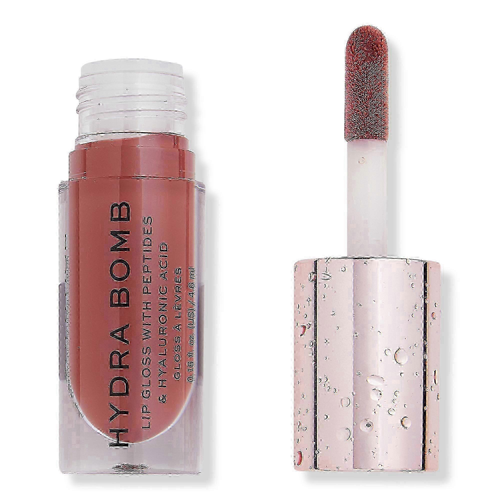Makeup Revolution Hydra Bomb Lip Gloss, Hydr8, 0.16 Oz