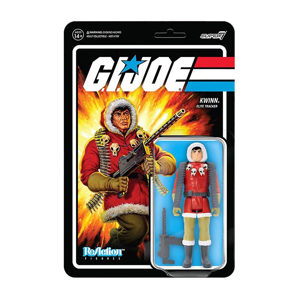 G.I. Joe Kwinn ReAction Highly Collectable Premium Quality 3.75" Action Figure