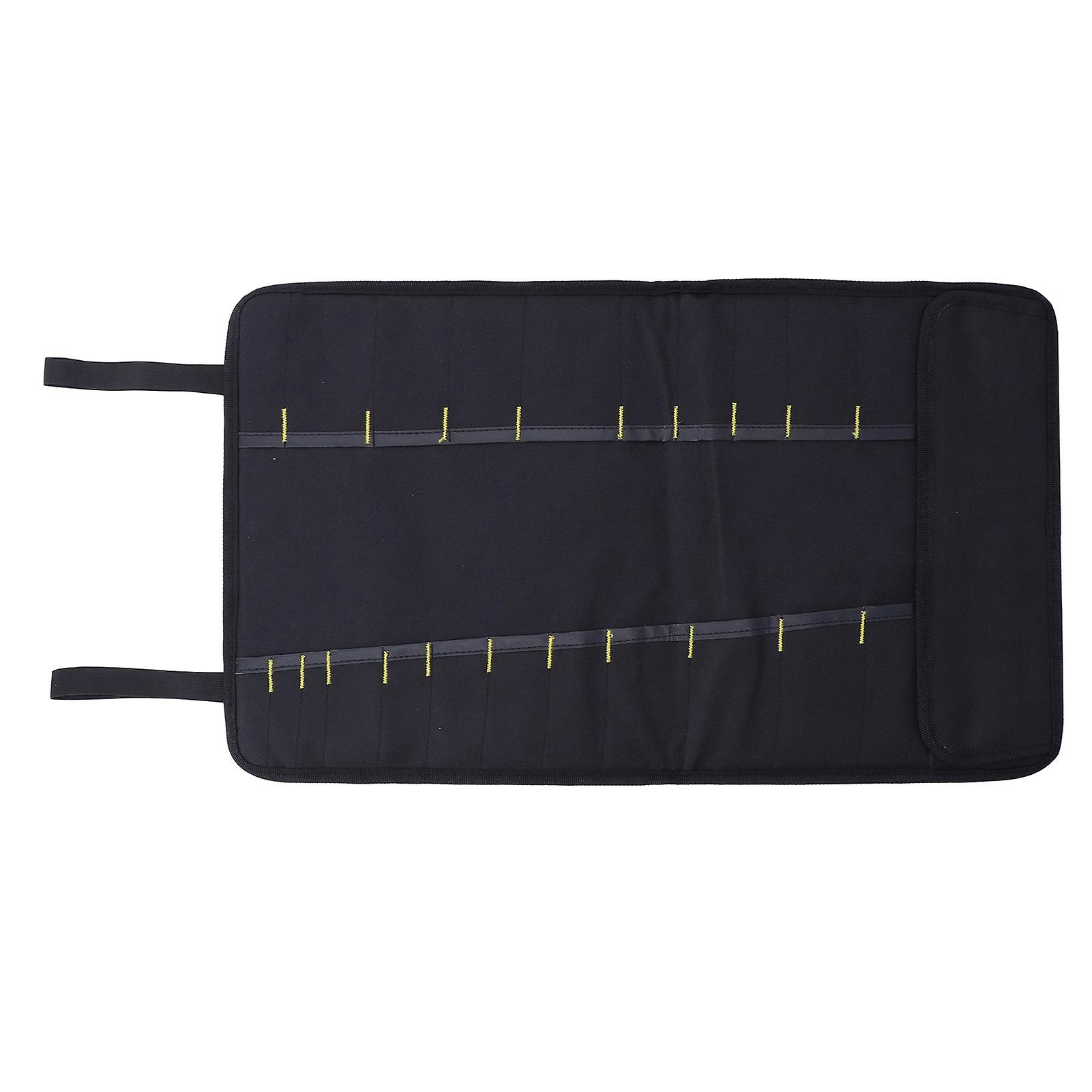 Touch Knife Carrying Bag Chef Knife Roll Storage Bag Foldable Oxford Cloth Cutter Carrying Bag Portable for Cook Baker