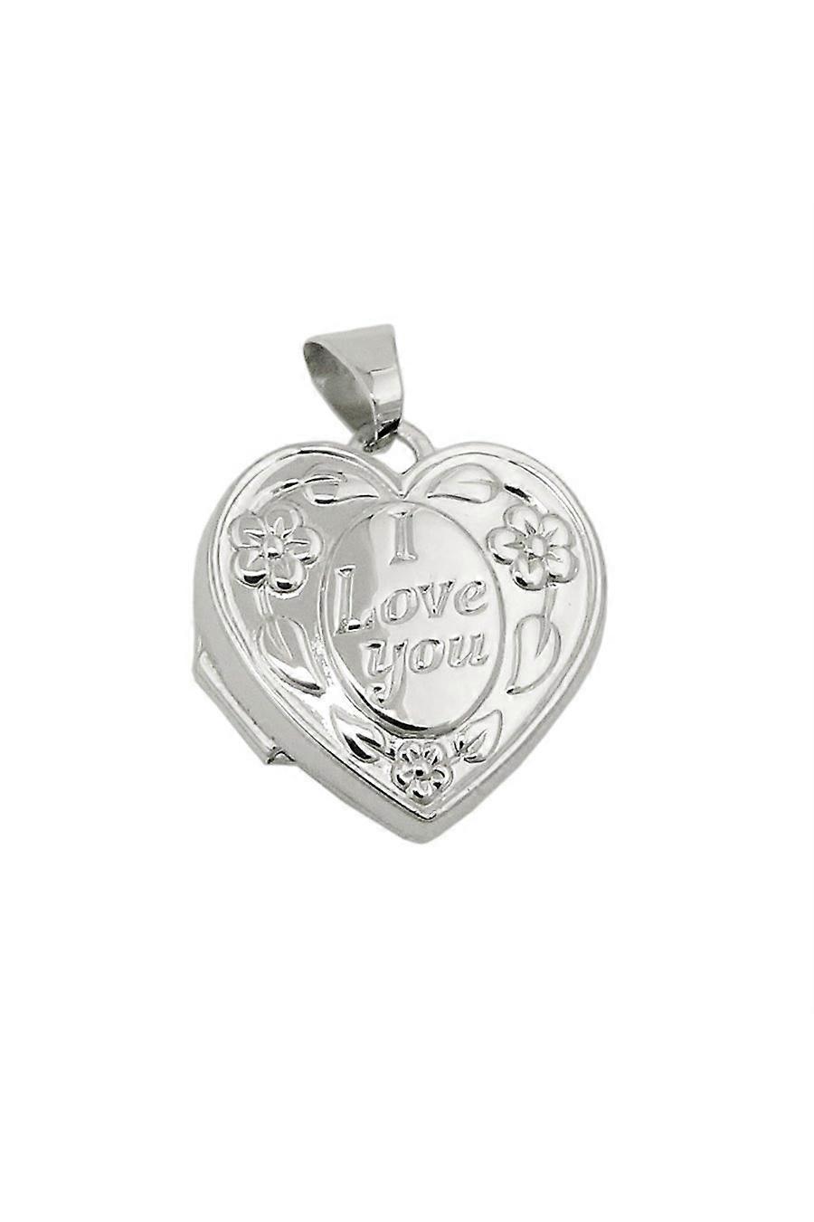 Pendant Locket - I Love You - Silver 925 - Gl93699