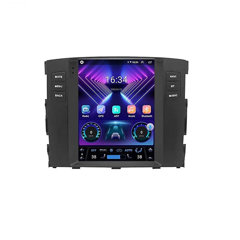 For Tesla style Carplay android auto For MITSUBISHI PAJERO Y93/V97 11-14 Car 2 Din Radio Multimedia