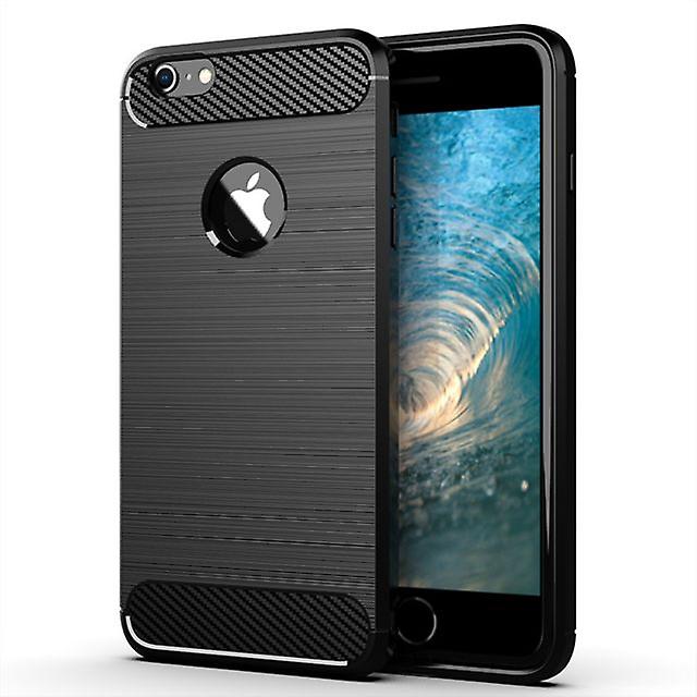 Durable Soft Protective Shell Case for Apple iPhone 6S Plus - Black