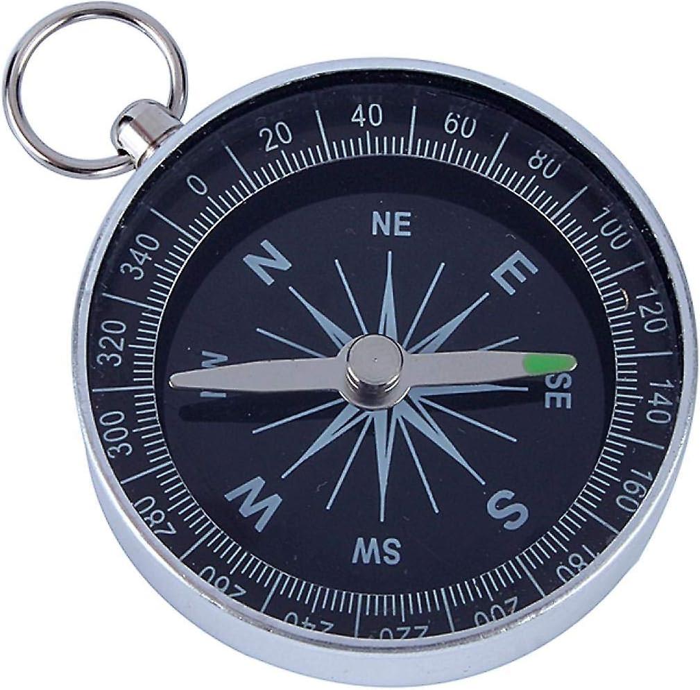 Aluminum Pocket Compass High Accuracy/Stability Compass for Outdo