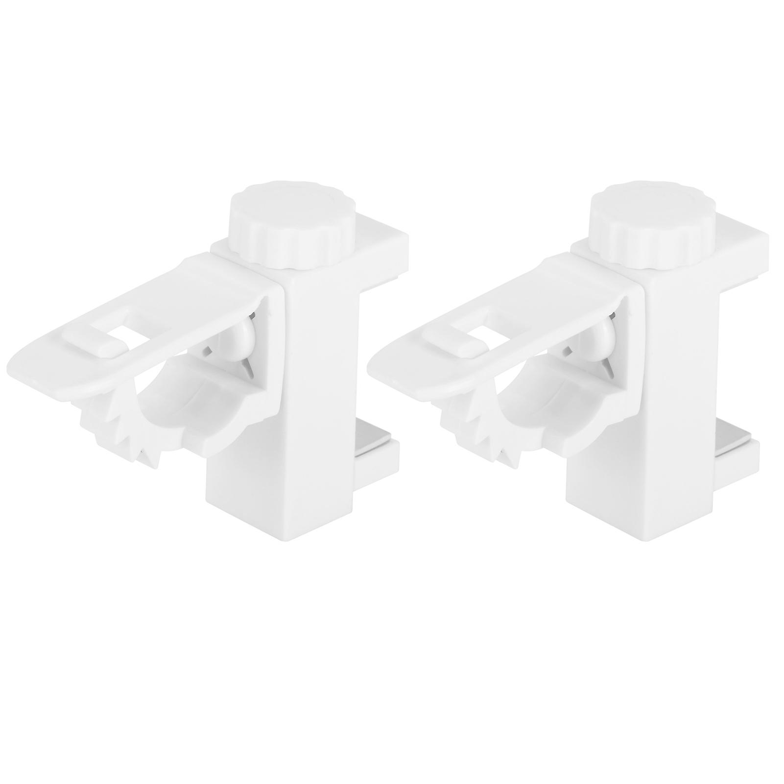 Window Treatment Enhancements, High Load Capacity Hooks, Adjustable Curtain Holders for Customizable Window Décor, No Drilling Curtain Rod Supports
