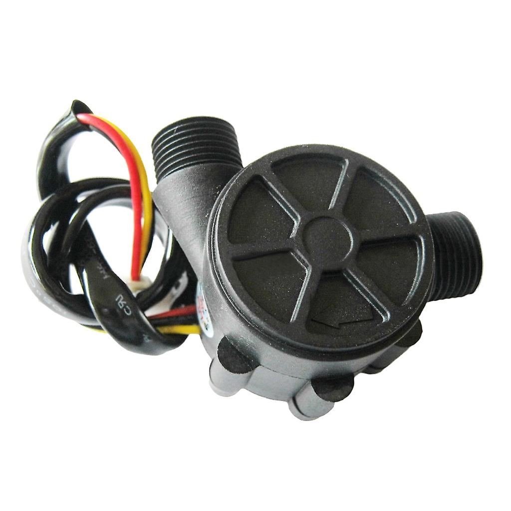 Hall Effect Water Flow Sensor Counter Indicator Flowmeter M16x1.25 Thread