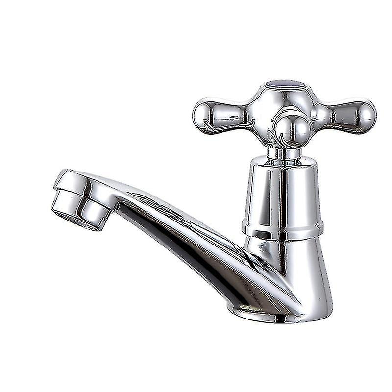 Single Cold Water Tap Water Tap, Chrome Single Cold Tap Basin Water Tap, For Home Bathroom Toilet Si