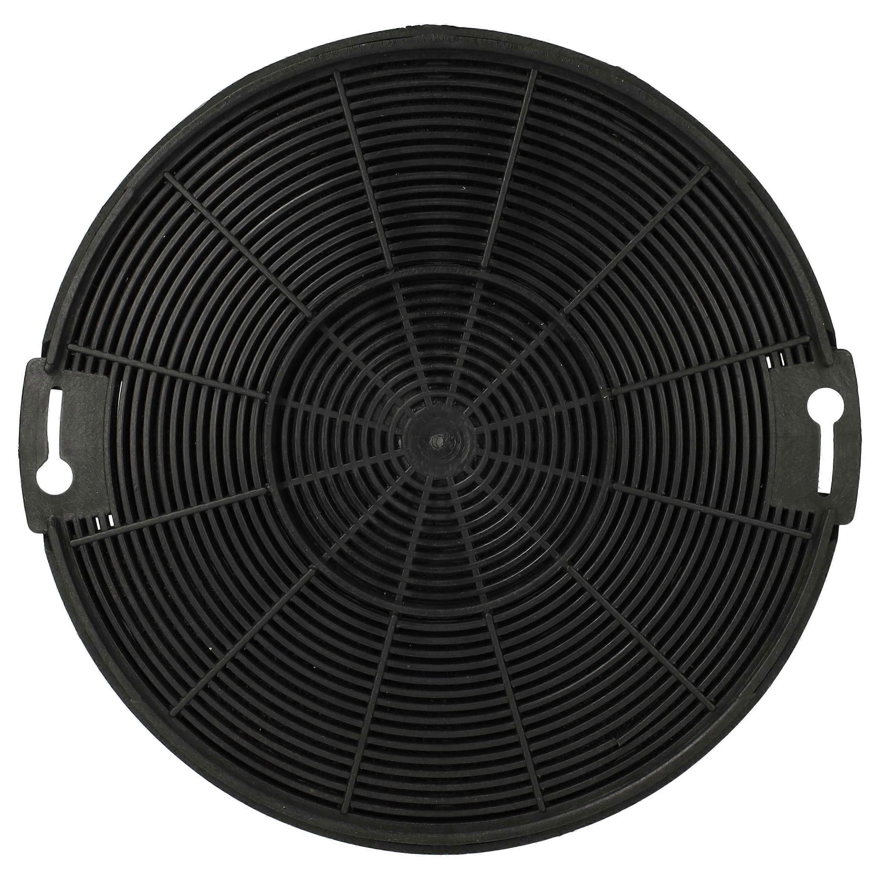 vhbw Aktivkohlefilter kompatibel mit Zoppas PHP61260GK, PHP91260GK Dunstabzugshaube - 15 cm
