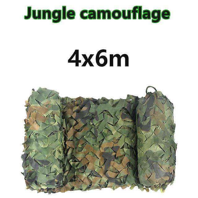 Mj יער מחוזק הסוואה רשת ציד צבאי ג'ונגל עבור פרגולה גזיבו רשת להסתיר צל גינה חיצוני סוכך לכסות