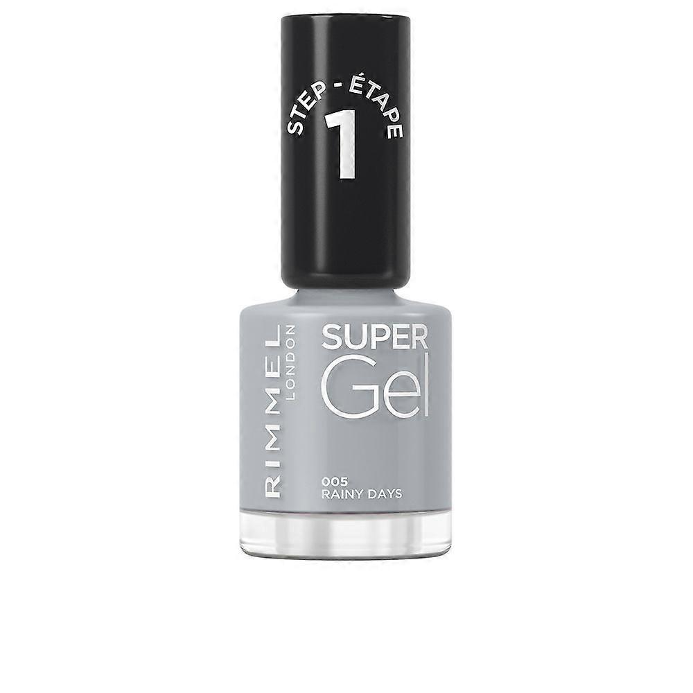 RIMMEL LONDON SUPER GEL 指甲油 #005-rainy days 12 ml
