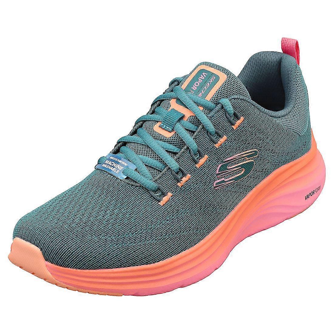 Skechers Vapor Foam Vegan Womens Fashion Trainers in Teal