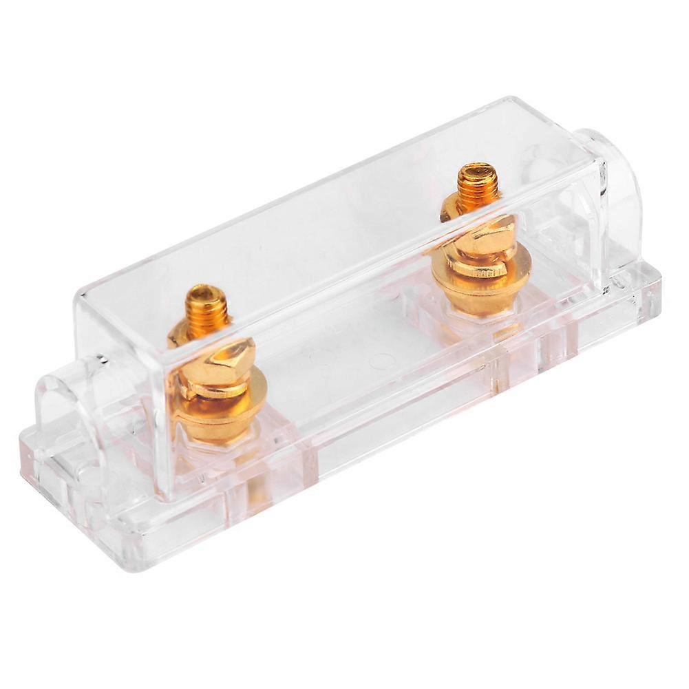 Car ANL Fuse Holder Case Distribution Fuseholder 100A 400A Gauge Cable Inline Block 0 4 8 GA