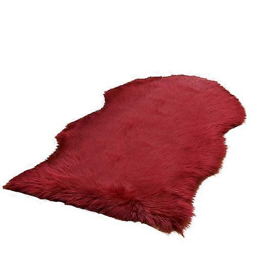 Soft Faux Fur Wool Carpet Artificial Wool Sofa Bed Carpets Bedroom Cover Mattress