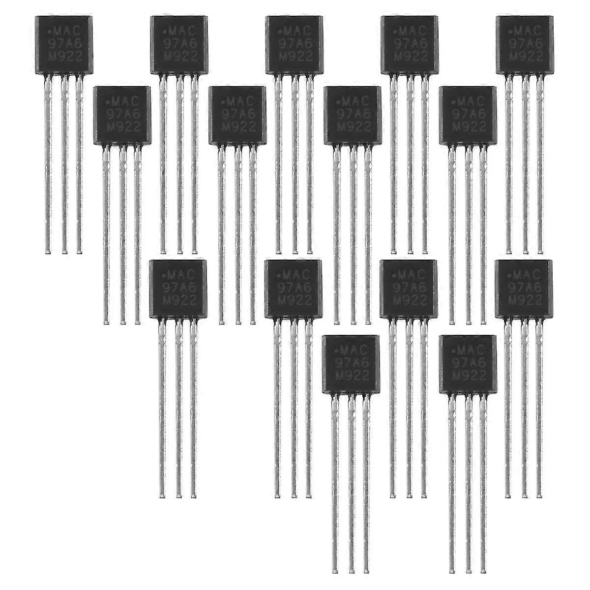 15 Pcs MAC97A6 97A6 Bi-directional Triac Thyristor 600V 1A