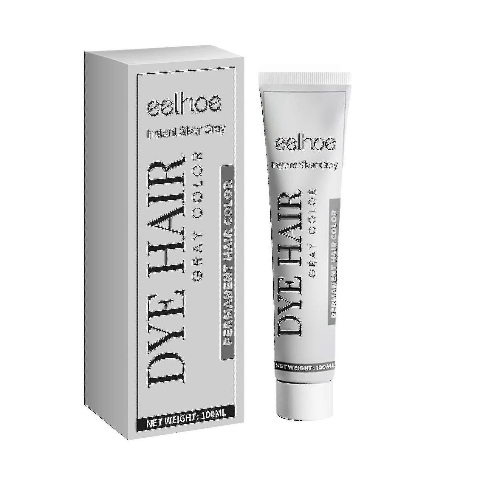 Kräm för grå hårfärg - Eelhoe 100ml -4093767818328