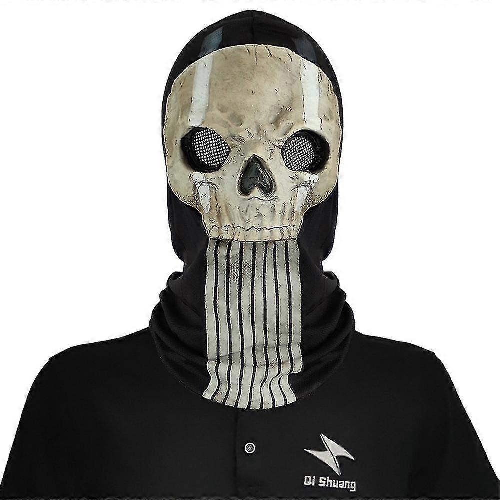 Call Of Duty מסכת רפאים מבוגר Balaclava כובע גולגולת מסכת פנים ליל כל הקדושים נשף מסכות אביזרי תחפושת קוספליי