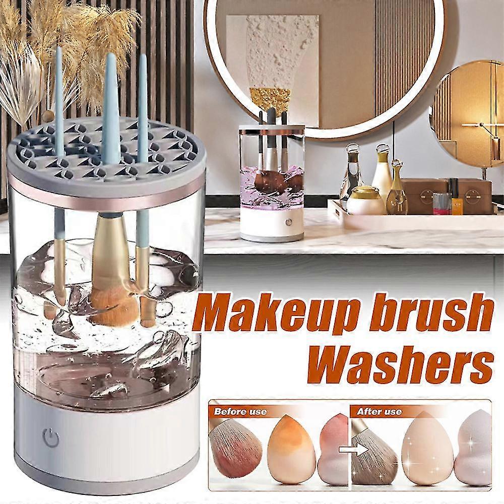 Professional electric makeup brush cleaning machine automatic makeup brush cleaning tool gift