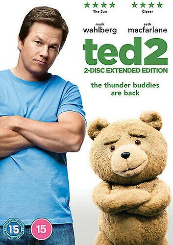 Ted 2 DVD (2020) John Slattery MacFarlane (DIR) cert 15 2 discs NEW - Region 2