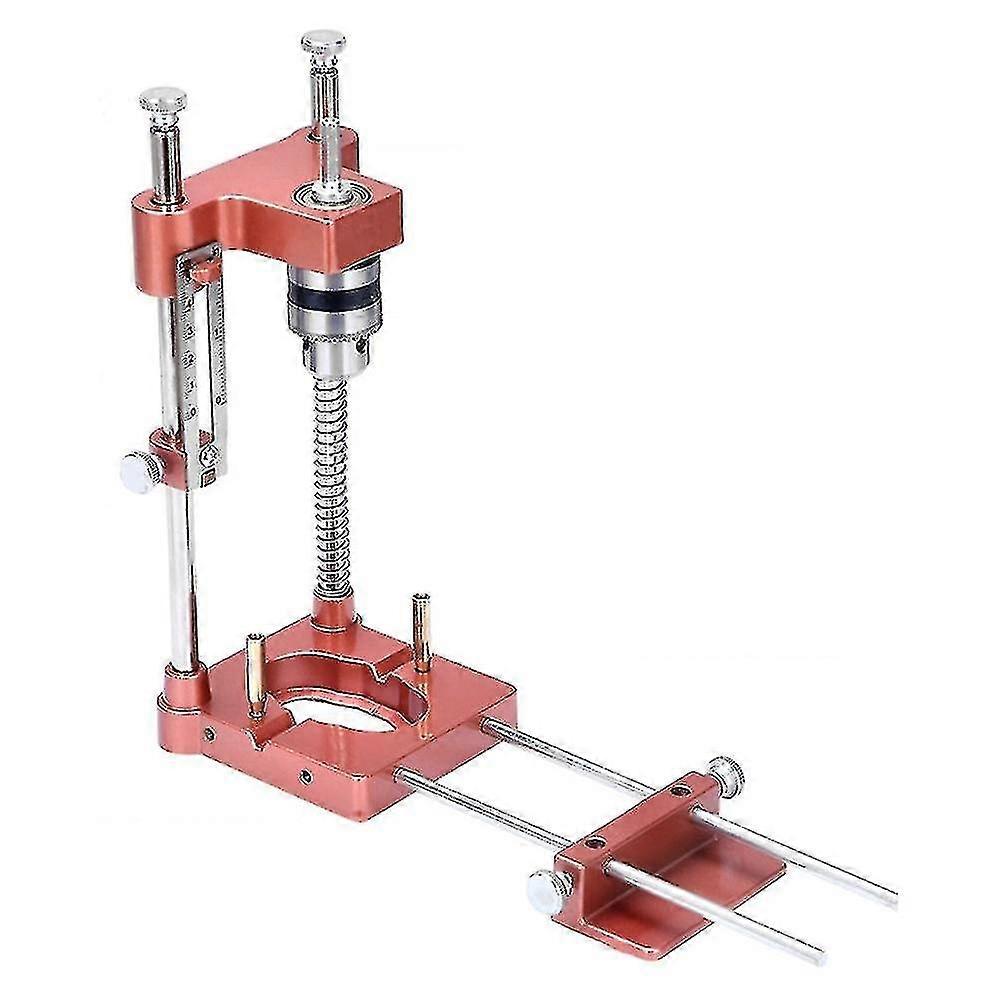 Drill Locator All Metal Punch Locator With Scale Adjustable Precision Drilling Locator Woodworking