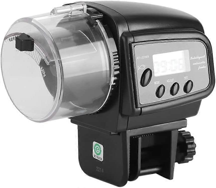 Fish Feeder - Automatic Fish Feeder Digital LCD Electronic Fish Feeder Dispenser