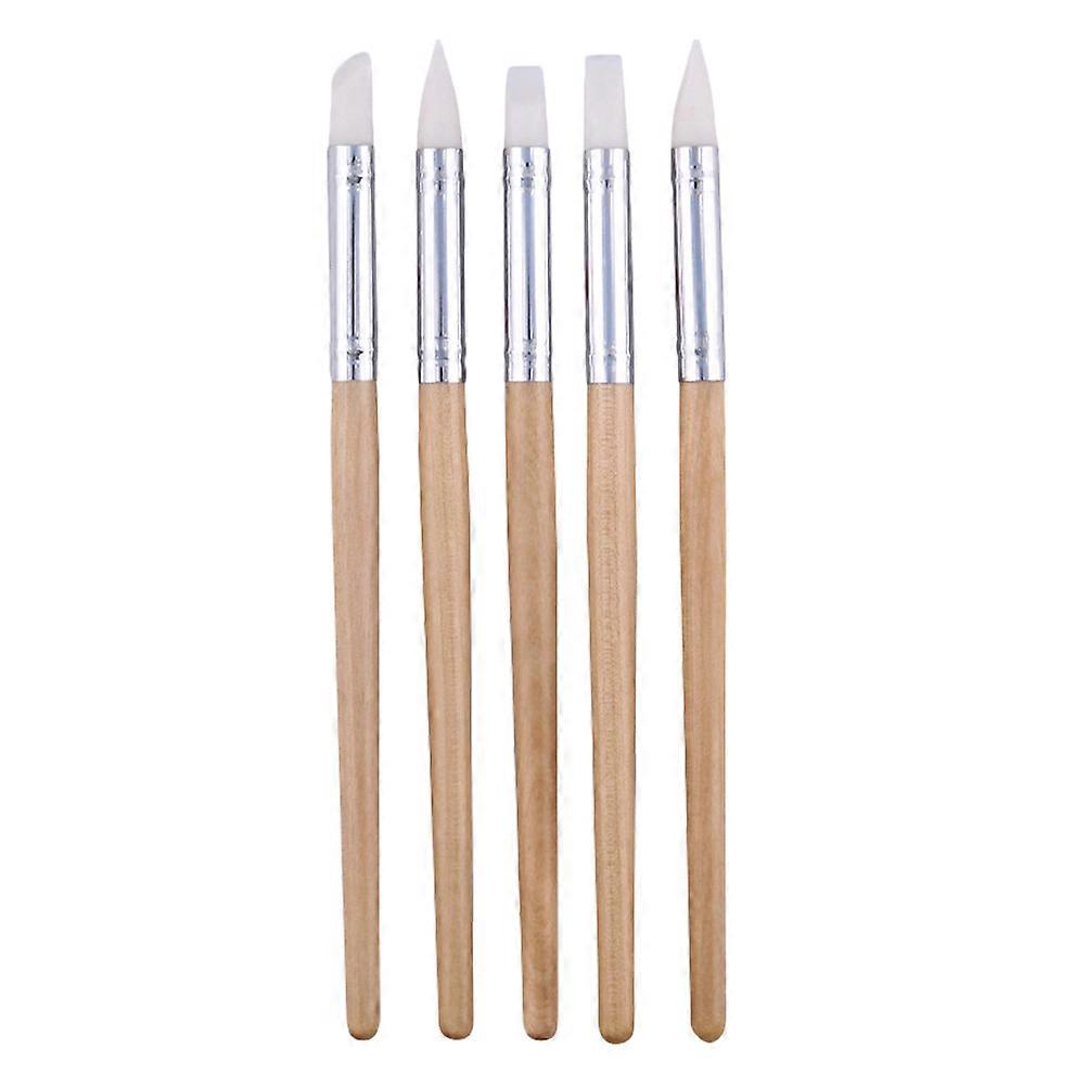 5Pcs Pottery Carve Tool Clay Sculpting Tool Clay Scrap Pen DIY Pottery Tool Polymer Clay Craft Tool