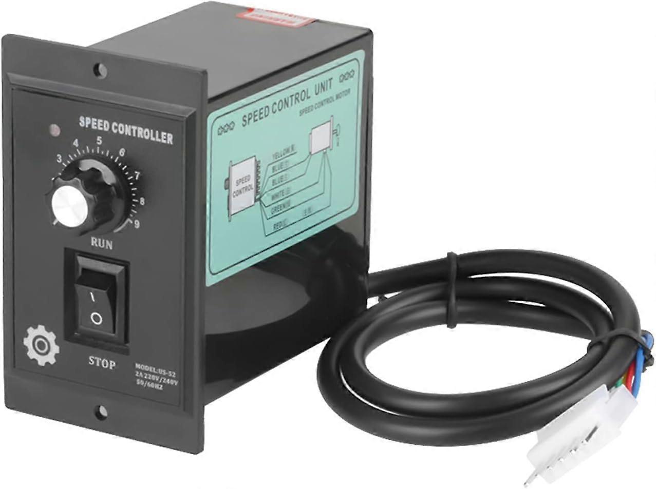 Motor Controller 400W AC 220V Motor Speed Governor Interface 3.96 Motor Speed Pinpoint Regulator Controller