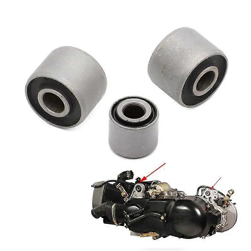 3PCS PERFORMANCE CRANKCASE BUSHING SET For GY6 Engine mount bushing GY6 Scooter Moped 125cc 150cc