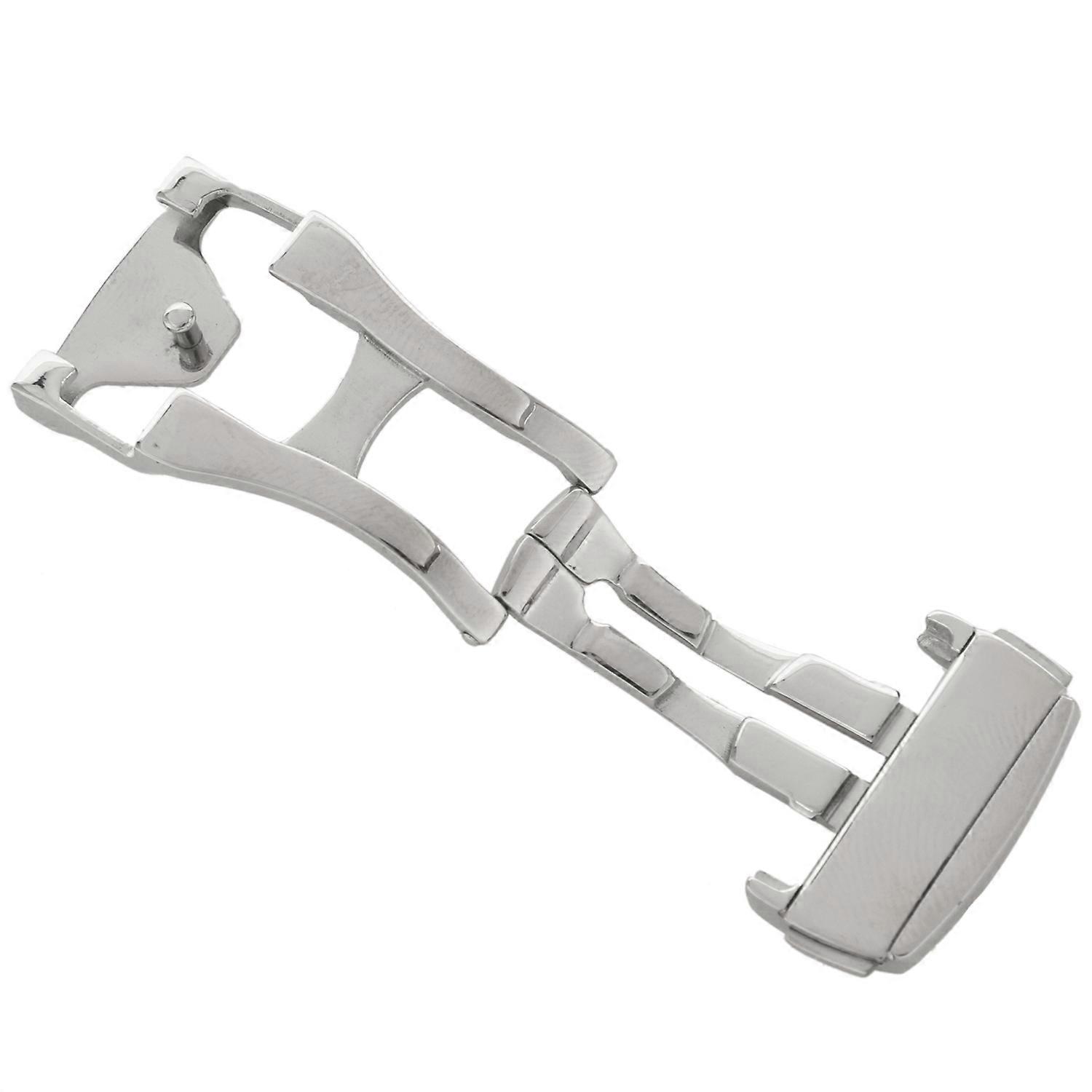 20mm rustfritt stål Deployant Watch Stropp Folding Buckle Clasp for, #20Mm