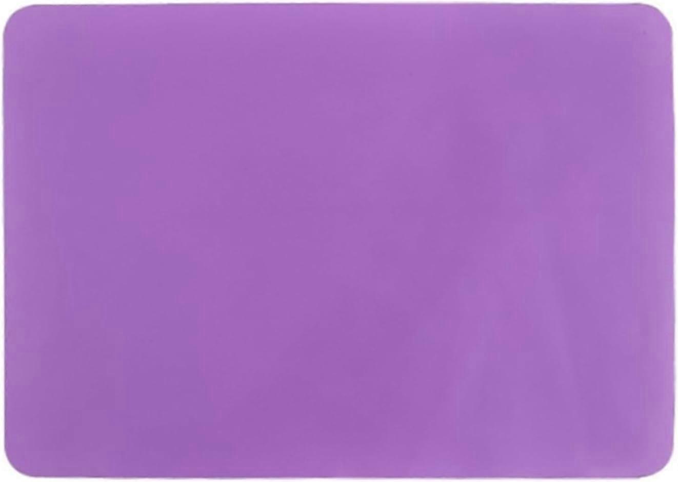 Silicone Placemat Table Mat Washable Pad for DIY Kitchen Accessories (Color : Yellow Size : 40x30cm)