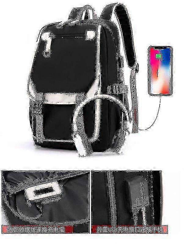 Blackpink Backpack Laptop Bag School Bag Bookbag With Usb