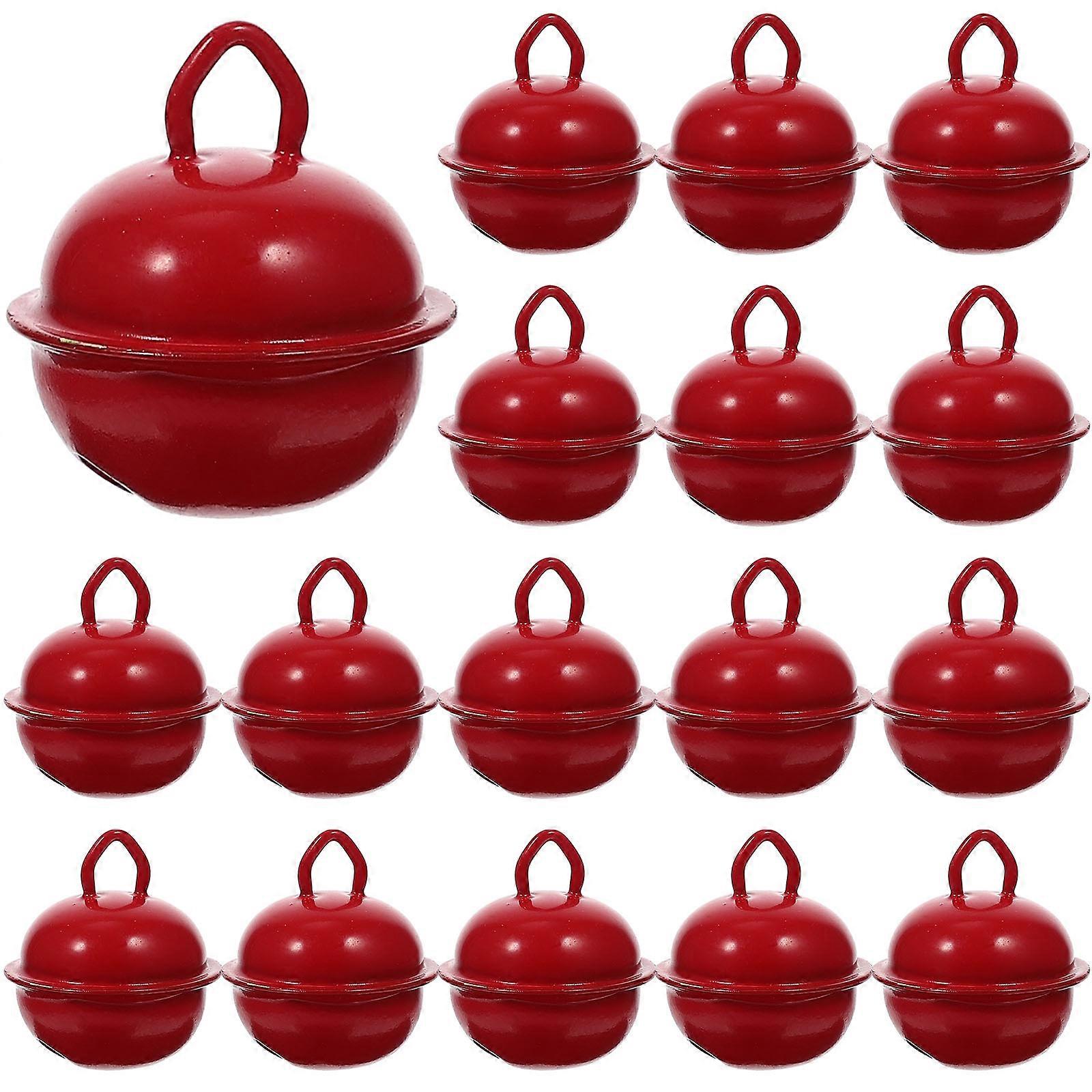 20pcs Christmas Craft Bells Multi-function Small Bells Portable Xmas Bells Craft Supply
