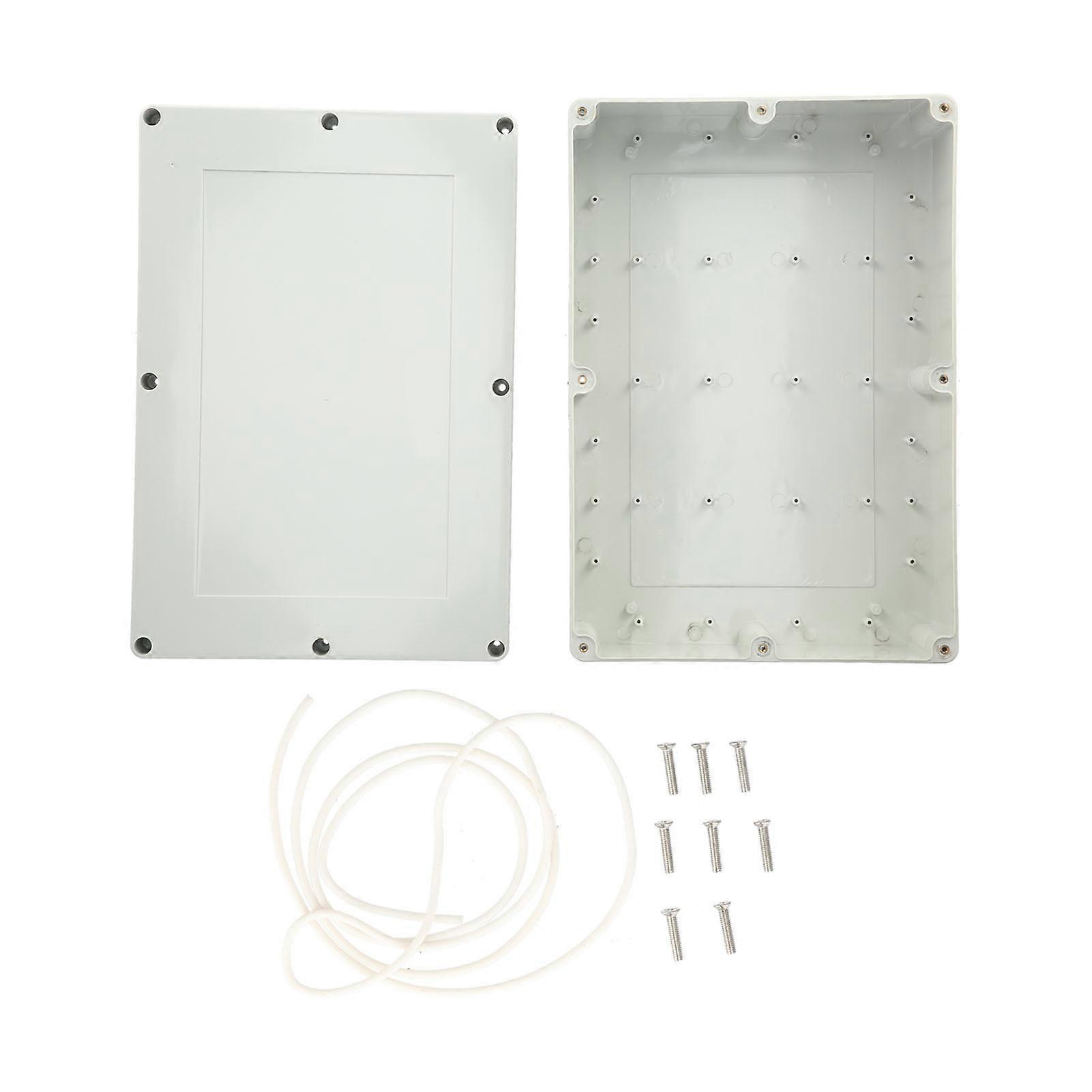 Power Junction Box Waterproof ABS Wiring Enclosure DIY Electronic Project Case 380x260x120mm