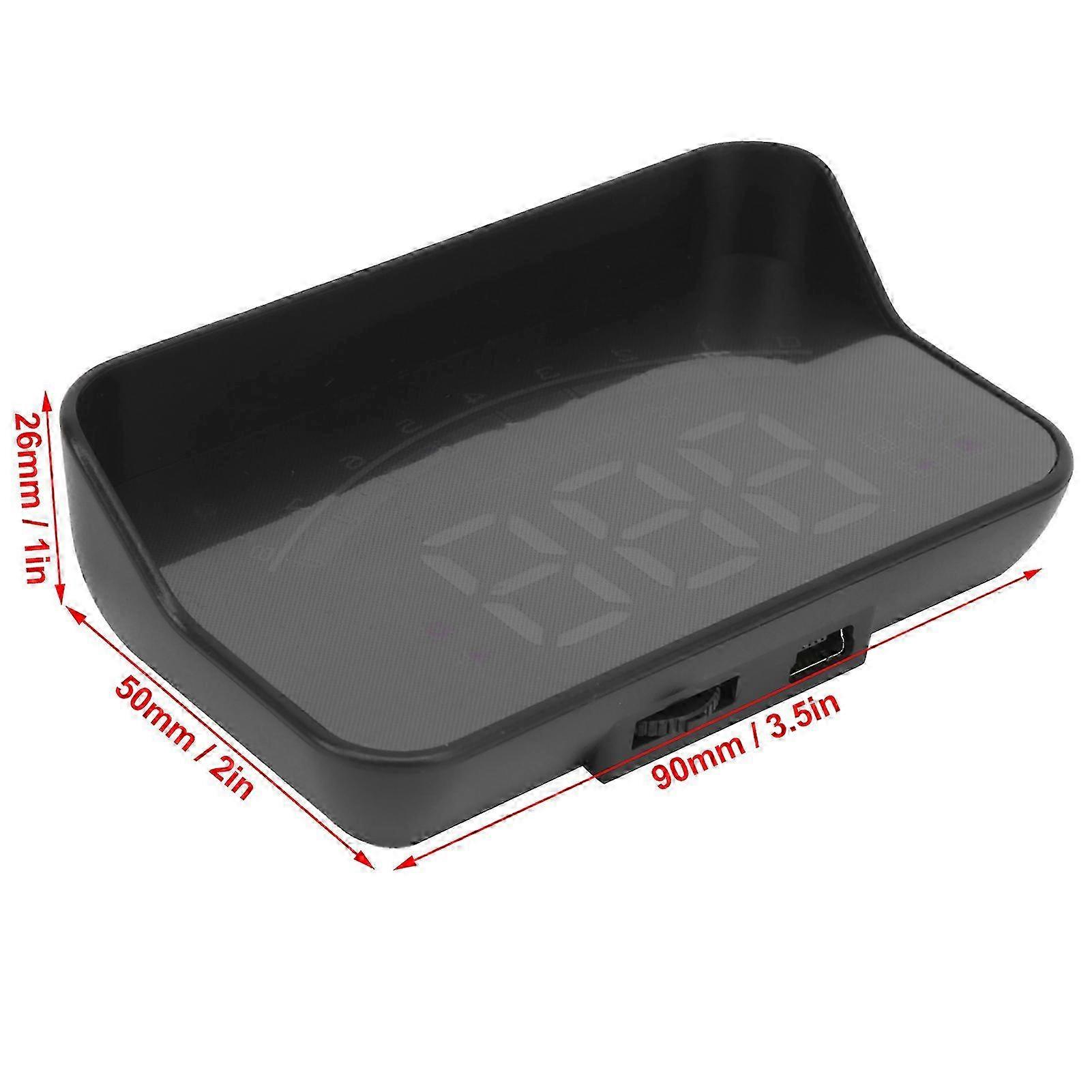 Universal Car Head Up Display High Definition OBD HUD frontrute projektor Overspeed Security Alarm