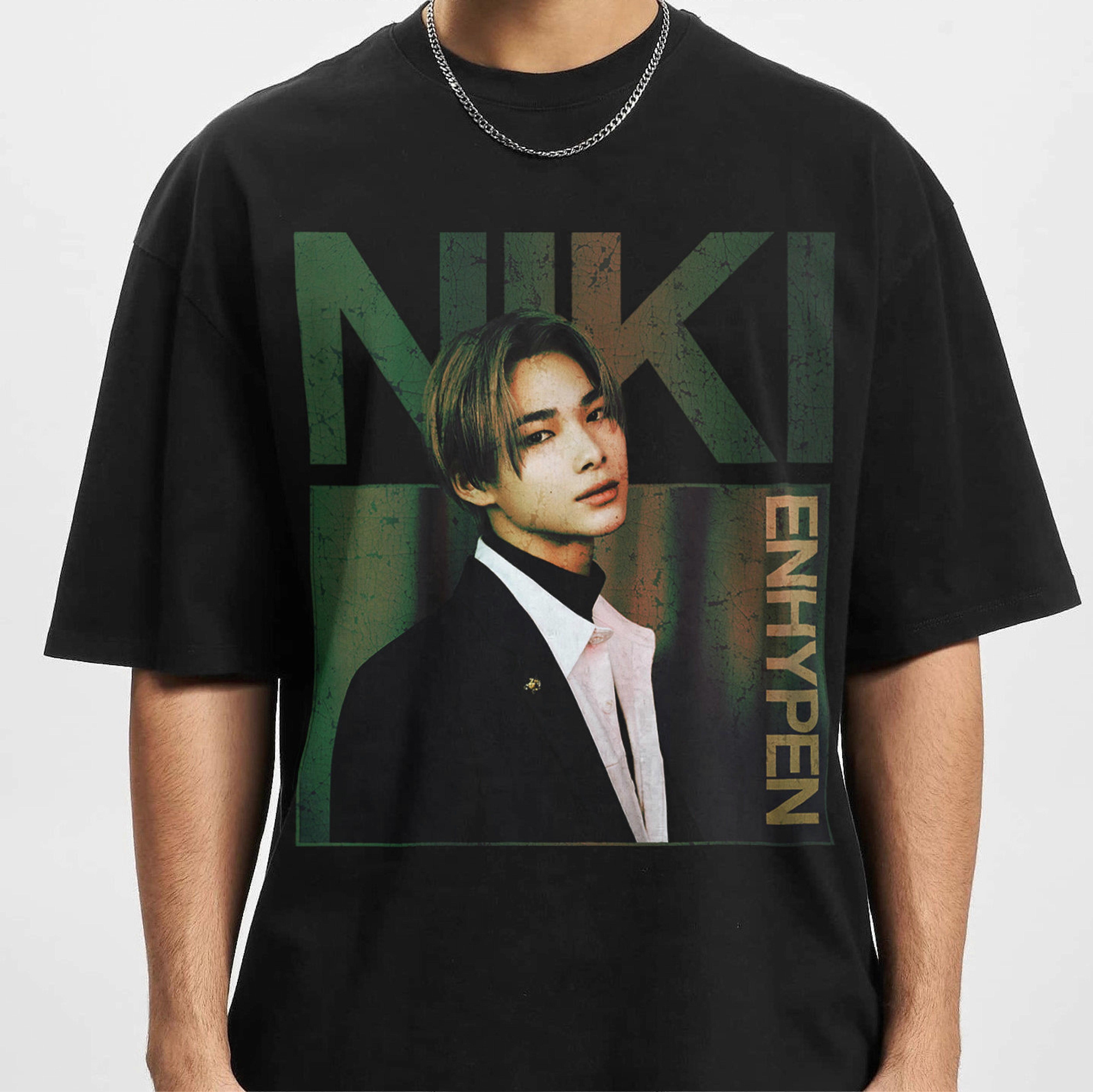 Limited Niki Enhypen KPop Tshirt Vintage Unisex Shirt, Enhypen