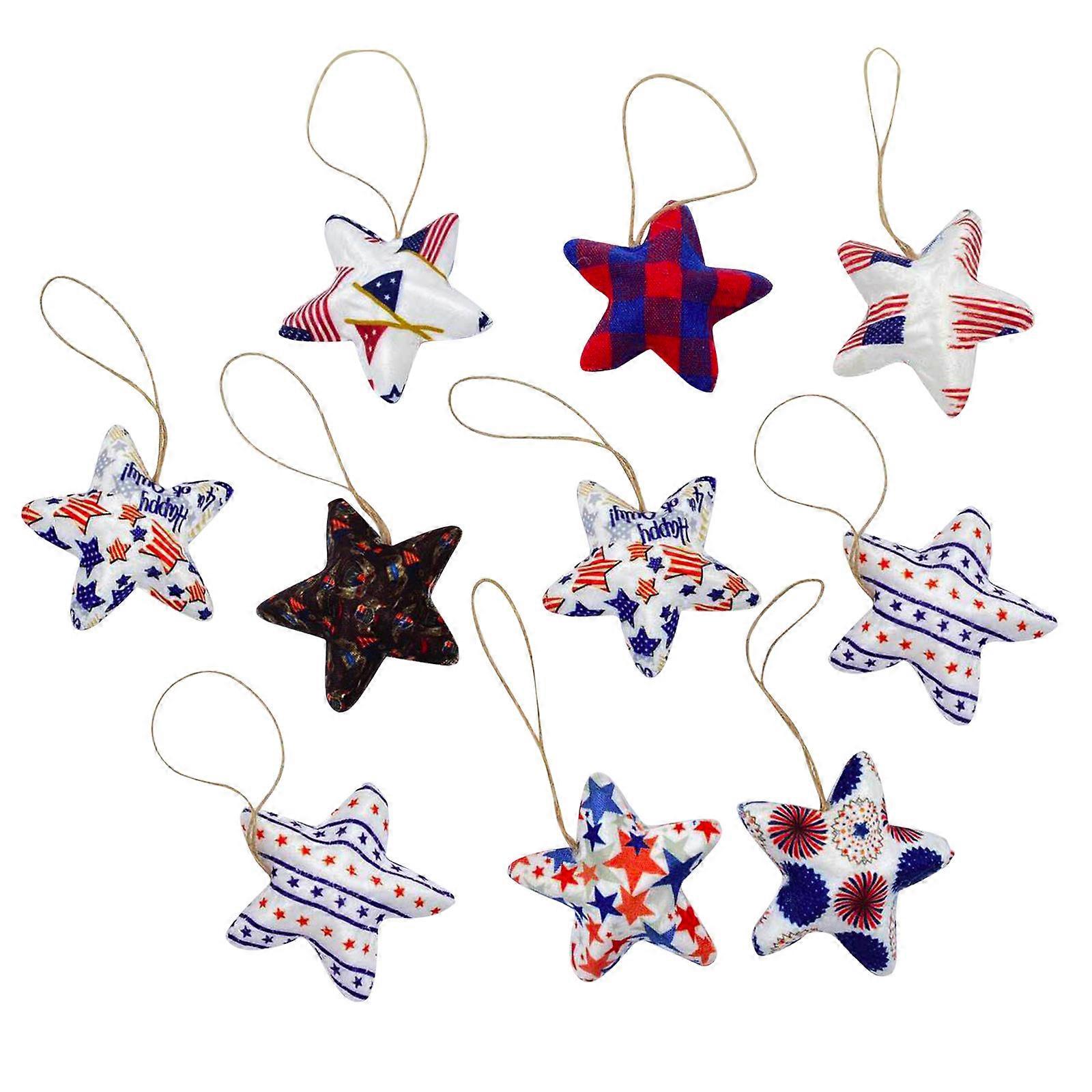 Independence Day Stars Decorations Five-pointed Star 8cm