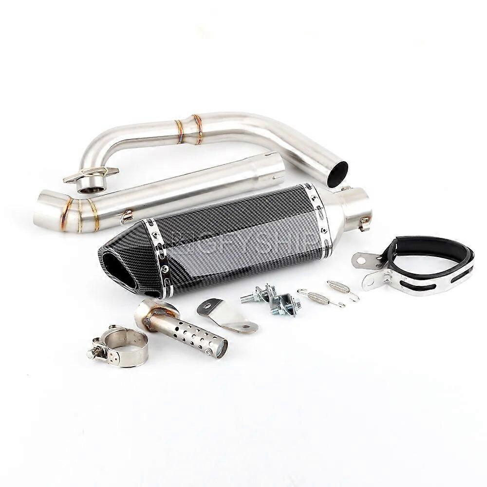 For Yamaha YZF R125 2014 to 2017 2018 MT125 MT 125 14-19 R125 V2 Escape Slip-on Motorcycle Exhaust With Header Link Pipe