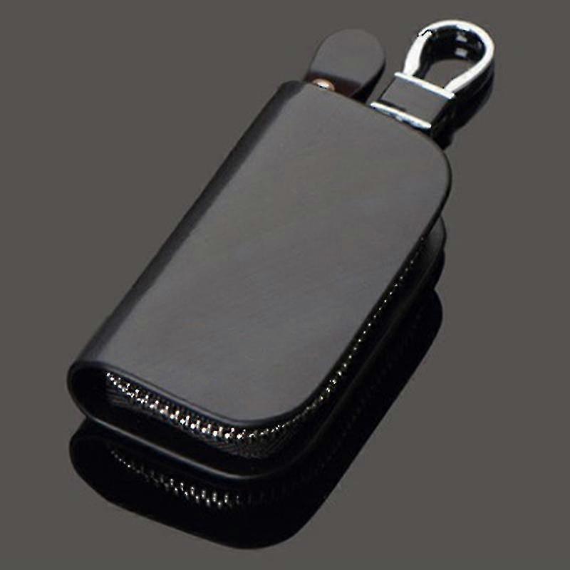 Leather Ford Keyfob Keychain Key Case Wallet Bag Remote Control Case Cover Coin Holder Zipper Bag Charm