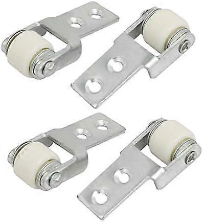 Smooth and quiet, suitable for many furniture, strong and wear-resistant wheels, sliding door tracks, guide wheels, rollers 4 pieces