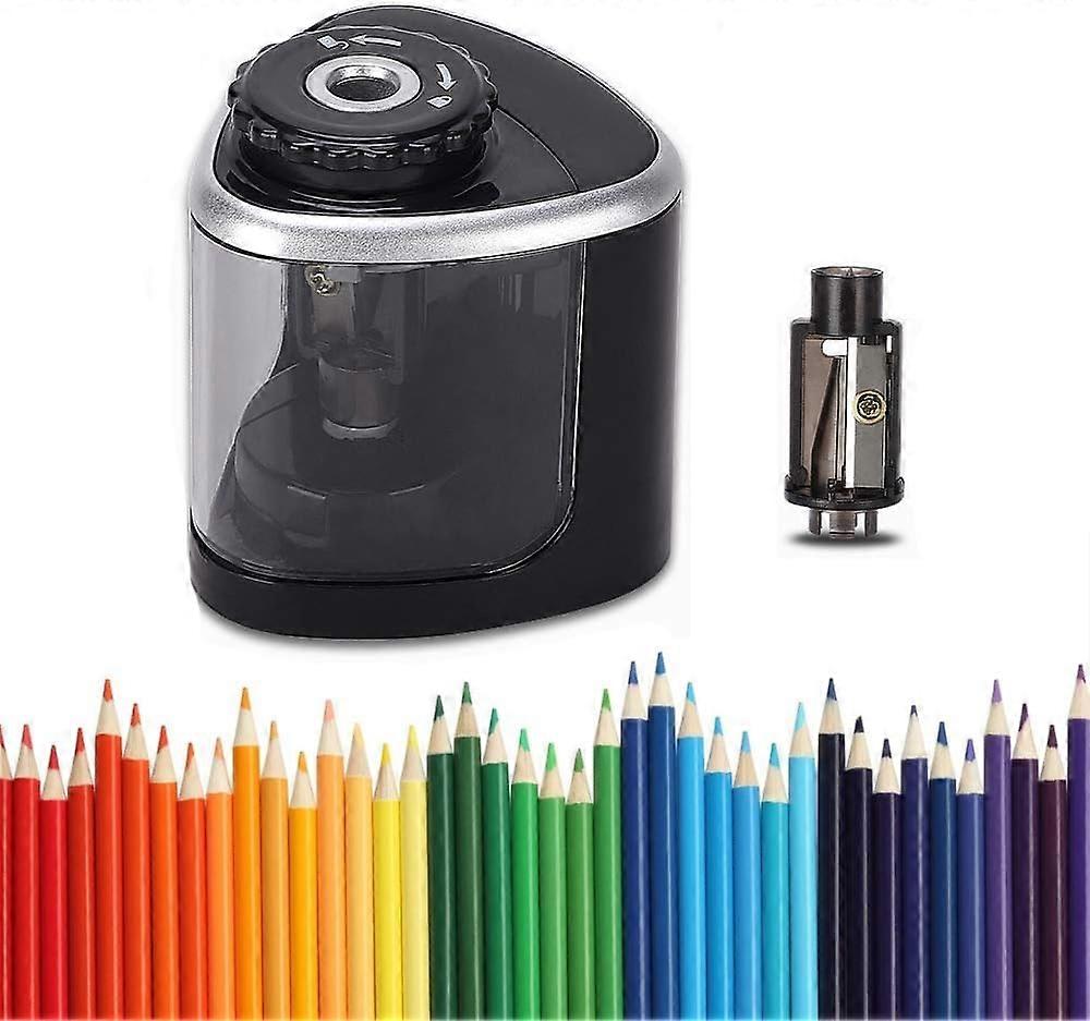 Pencil Sharpeners Battery Powered Automatic- Electric Pencil Sharpener Handheld Heavy Duty for No.2/Colored Pencils(6-8mm), Pencil sharpeners Manual