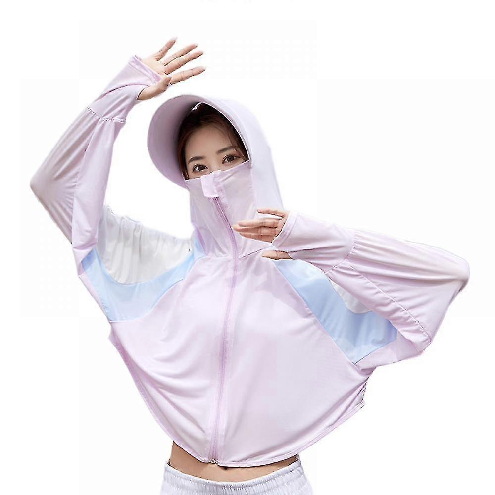 UV-skydd Solskydd Hoodie Jackor UV Kläder Upf 50+ Långärmade skjortor Vandring Golf Fiske Lätt Quick Dry, Upf 50+ -