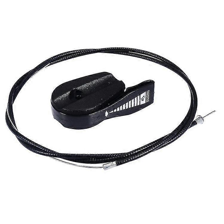 universal 39" throttle cable switch control replacement kit for garden lawn mowers(black1m)