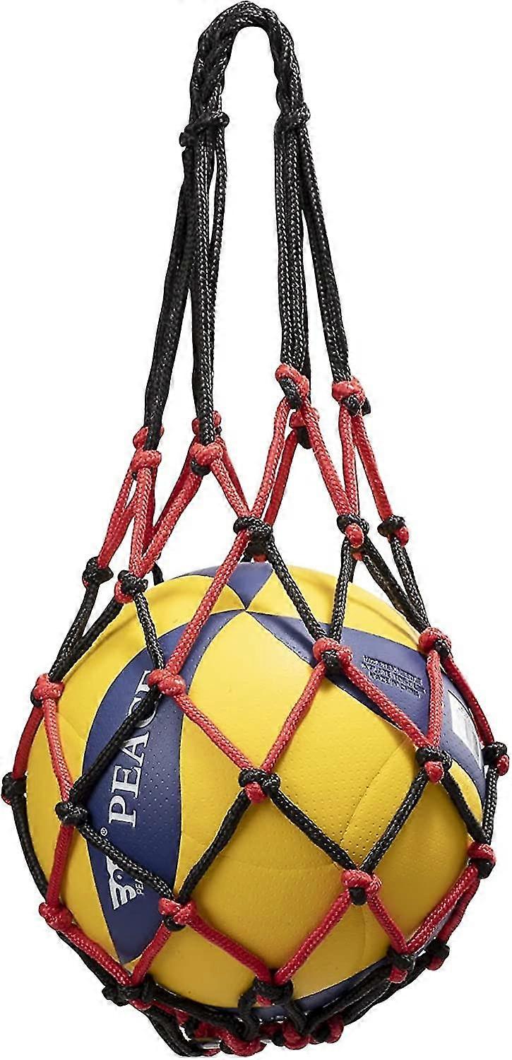 Mesh Ball Bag, Durable Mesh Drawstring Gym Sports Equipment Bag Large Mesh Net Bag