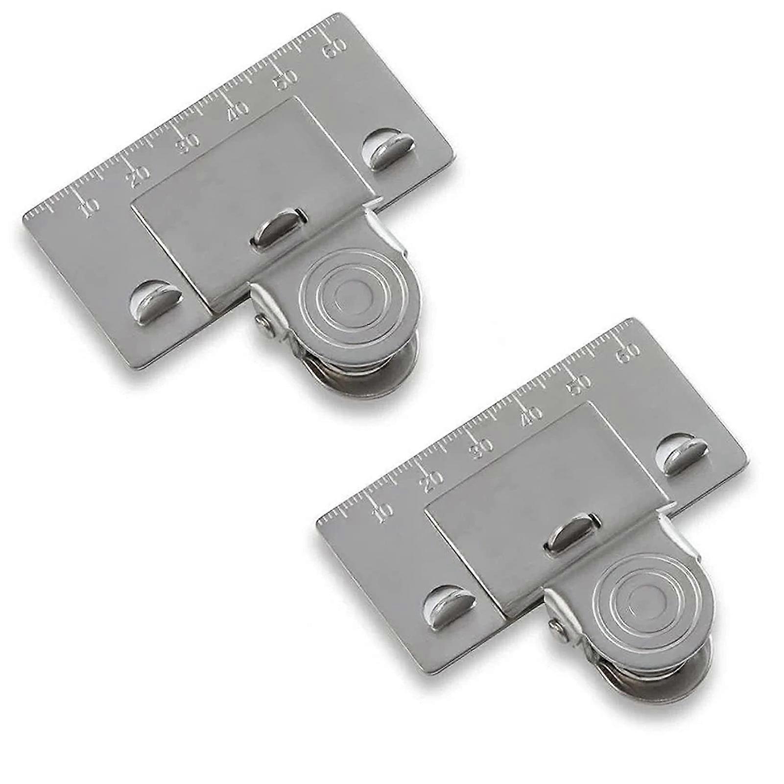 1/2pcs Measuring Tape Clip for Corners & Curved Surfaces - Precision Angle Measuring Tool, Accurate Marking & Reading Aid
