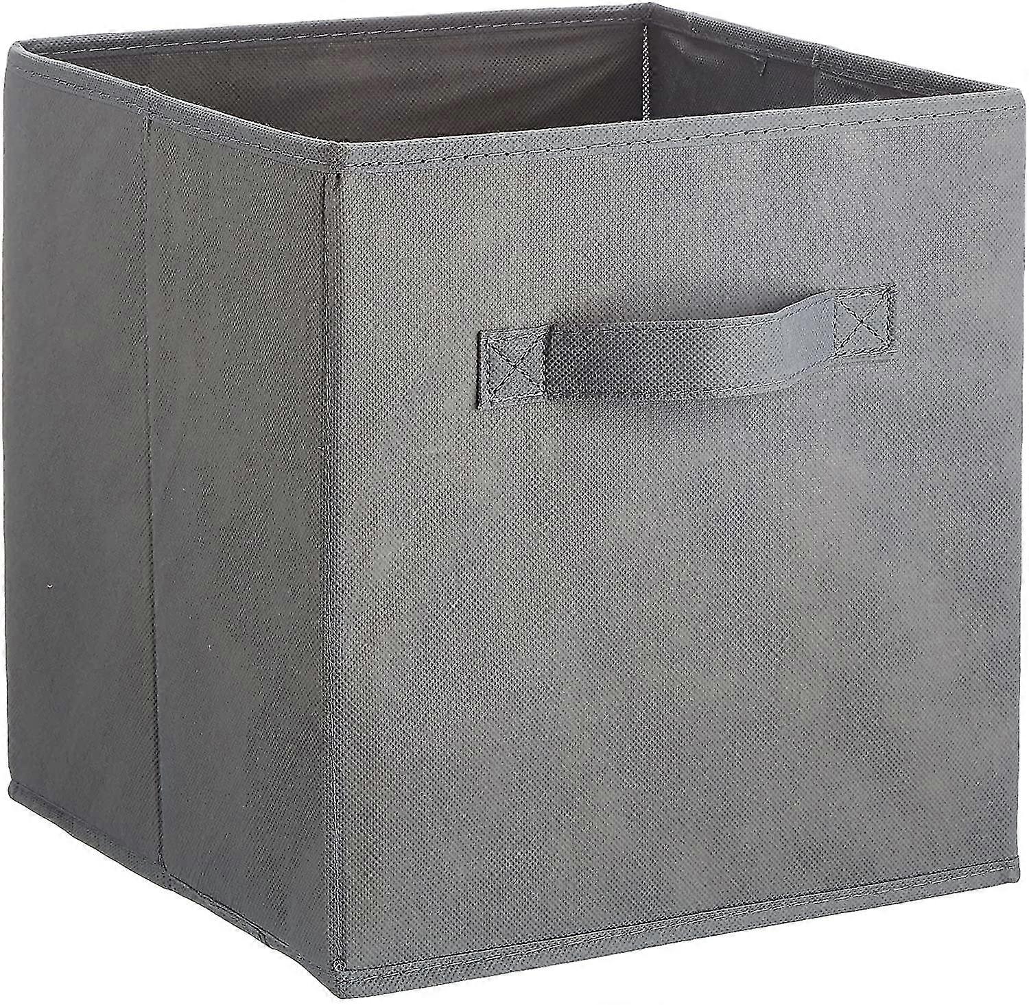 EVAGO Foldable Storage Cube Storage Box, Gray