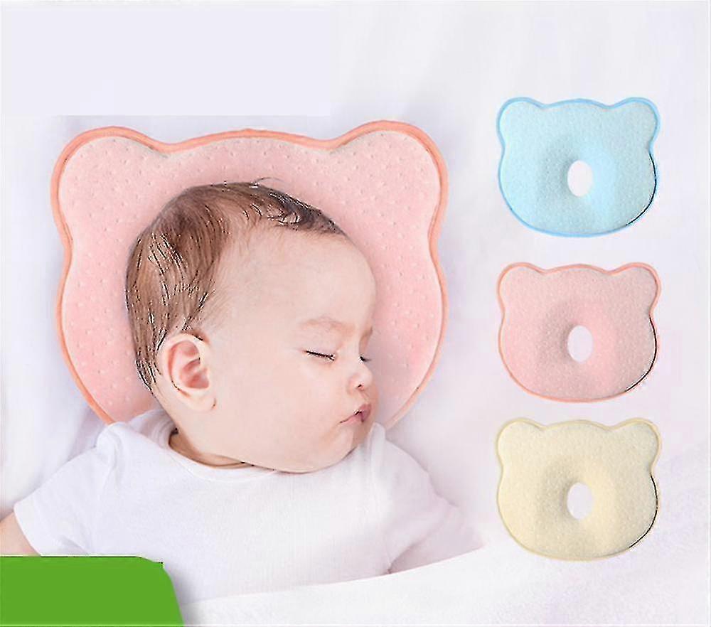 Newborn Baby Pillow Cushion Memory Foam Pillow Sleeping Prevent Flat Head
