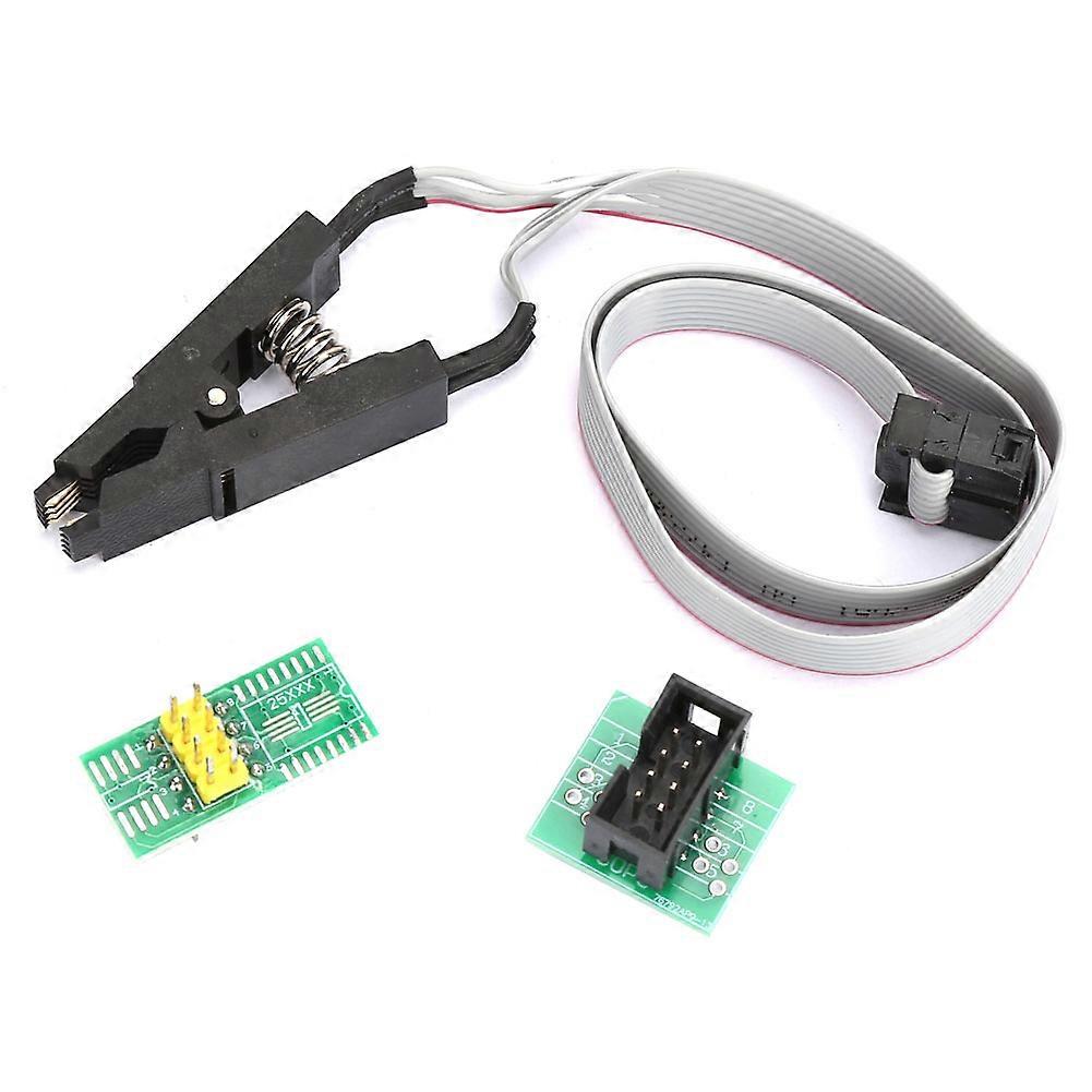 SOIC8 SOP8 Flash čip IC Testovací klip programovací klip Zásuvkový adaptér Doskový kábel