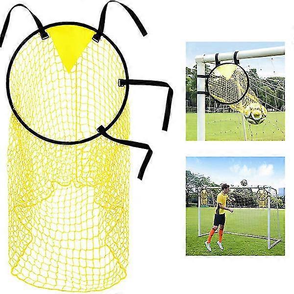 Soccer Training Shooting Net Equipment Training Goal Net Yellow